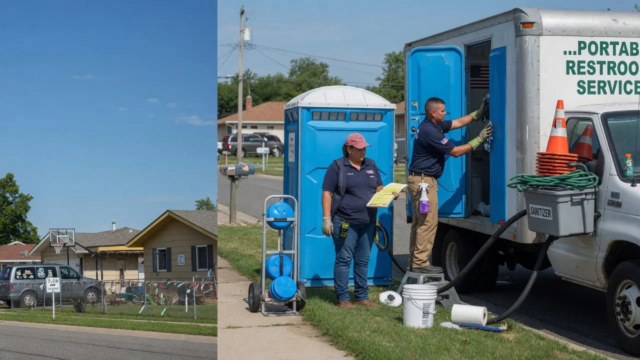 Portable Toilet Rental in Brookville, OH near me